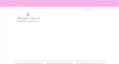 Desktop Screenshot of englishladiesco.com